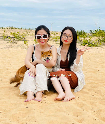 Em bé Happy sinh tại Flagon Kennel